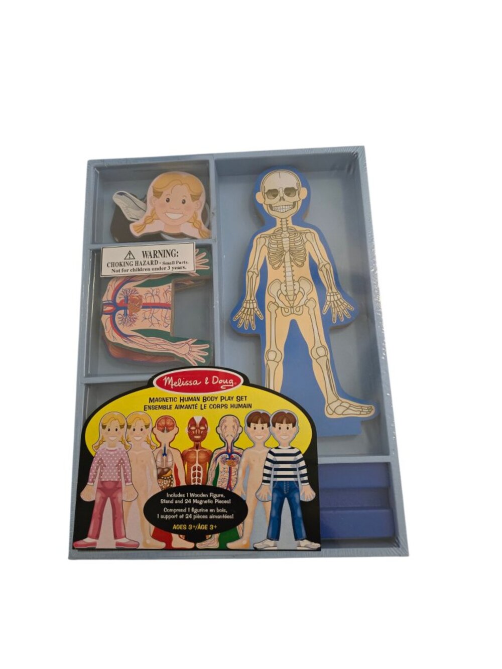 NEW Melissa & Doug Magnetic Human Body Play Set Factory Sealed STEM Anatomy